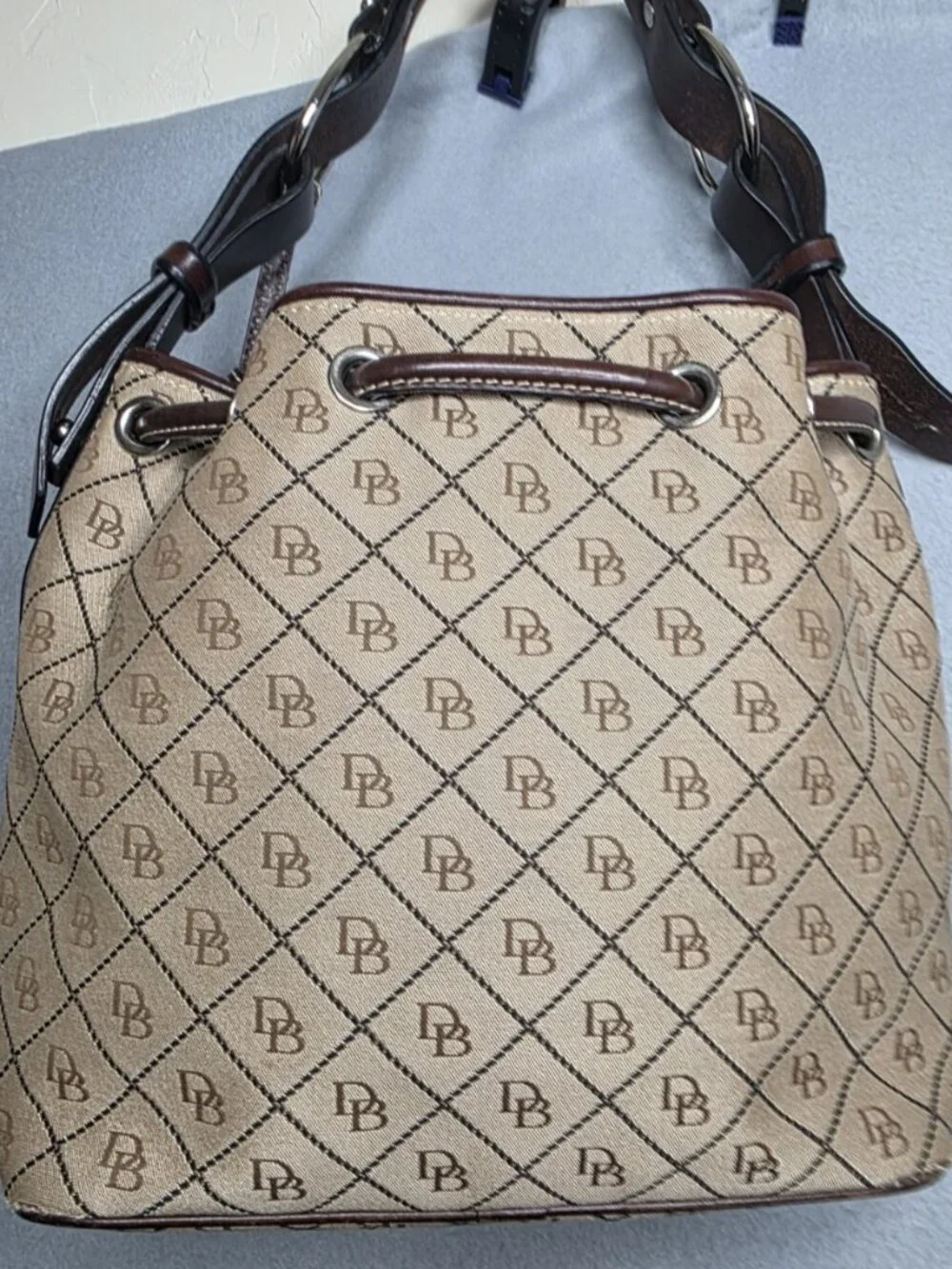 Dooney & Bourke Monogram Bucket Bag